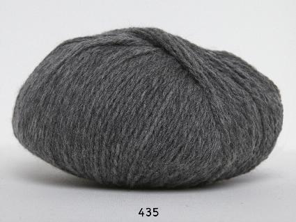 Hjerte Fine Highland Wool - Uldgarn i Grå Fv 435