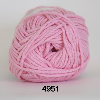 Cotton 8/8 Hjertegarn - Fv 4951 Lyserød Tilbud!