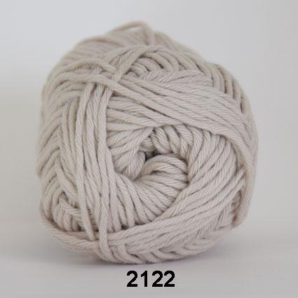Beige Bomulds Garn 50 g - Niah Design Nr. 2122