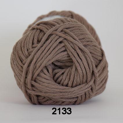 Cotton 8/8 Garn i Brun - 50 g fra Niah Design