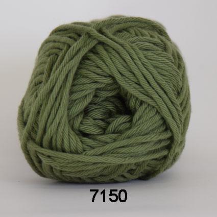Cotton 8/8 Garn i Armygrøn - 50 g fra Niah Design
