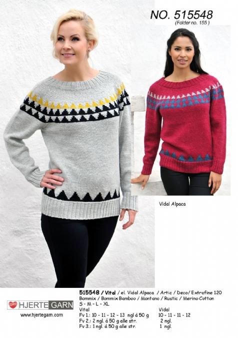 Strikkeopskrifter til damer - Find dit kit hos Vivi's Butik
