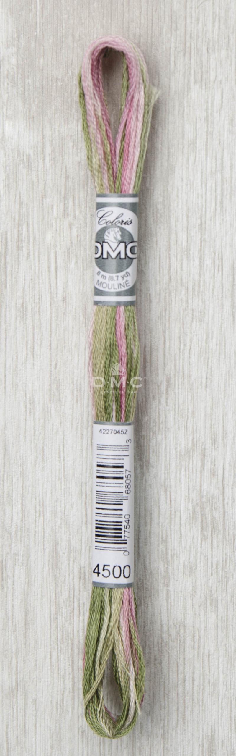 DMC Mouliné Flerfarvet Broderigarn - Farve 4500