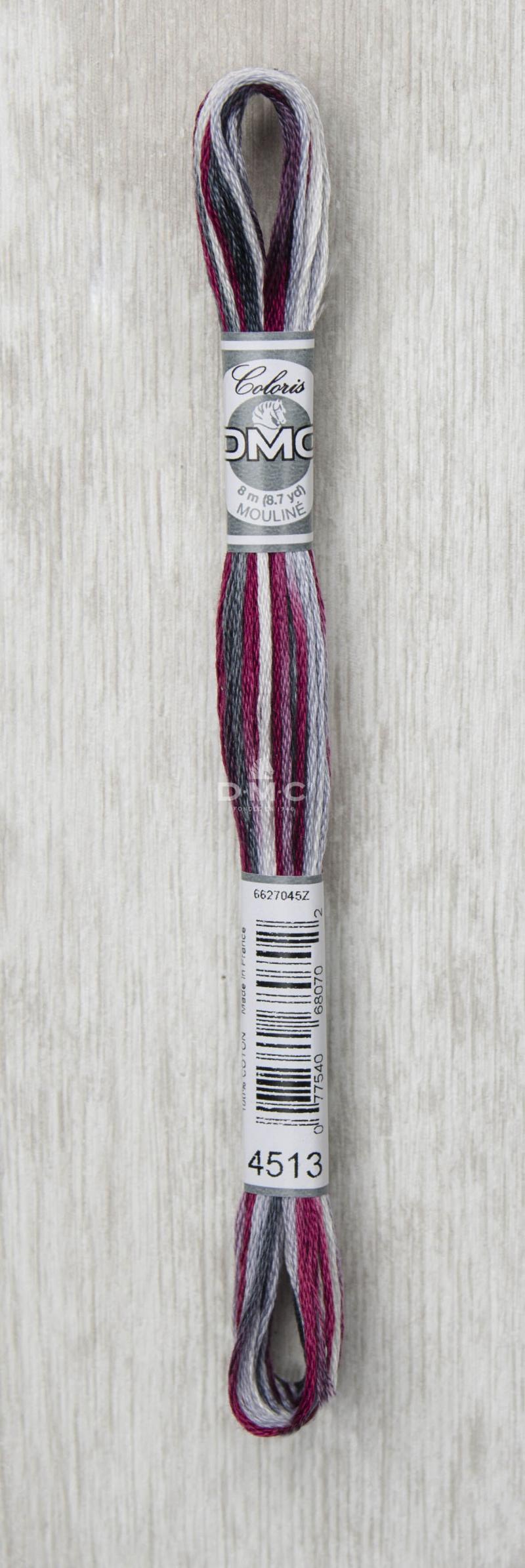 DMC Mouliné Flerfarvet Broderigarn - Farve 4513