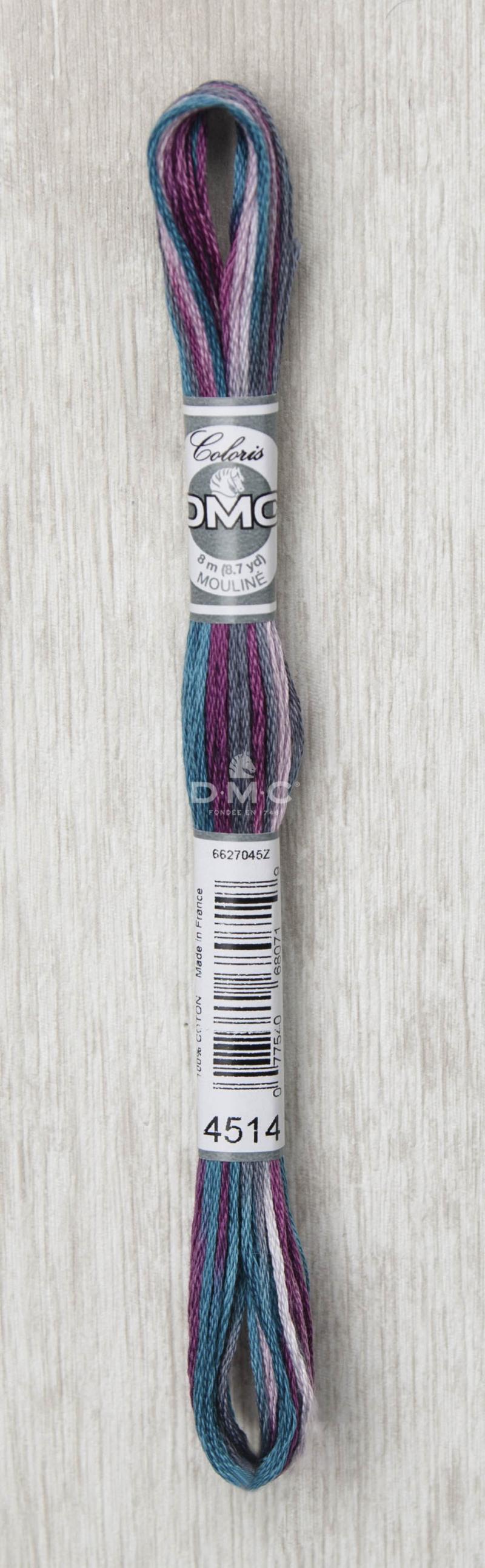 DMC Mouliné Flerfarvet Broderigarn Farve 4514 - Fantastisk Tilbud!