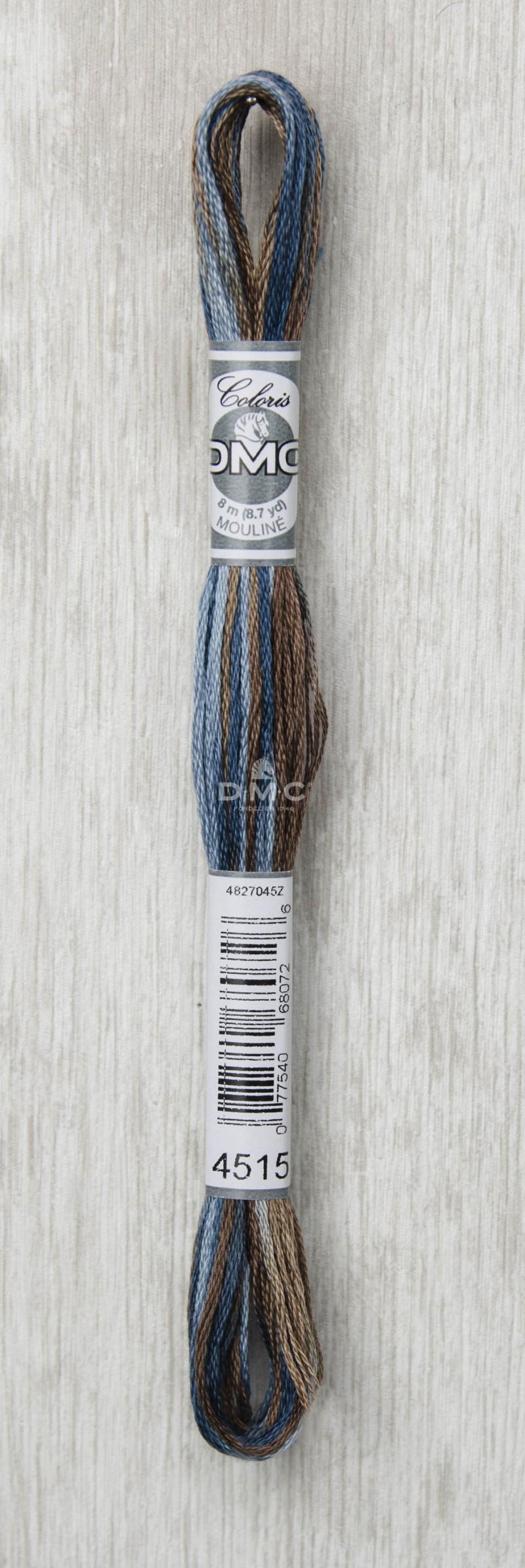 DMC Mouliné Flerfarvet Broderigarn - Farve 4515