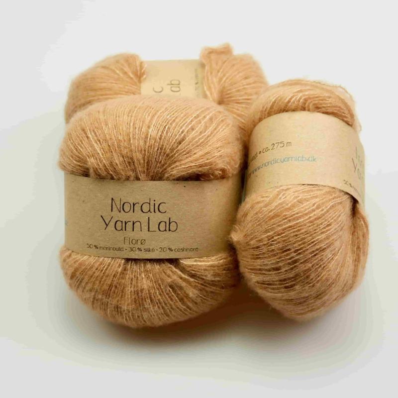 Florø Camel 5875 - Lace Garn fra Nordic Yarn Lab