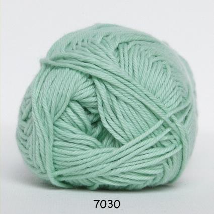 Hæklegarn i Lys Grøn - Cotton Nr. 8/4 fra Hjertegarn