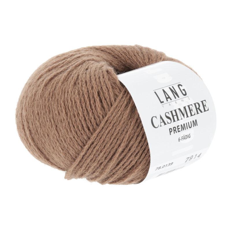 Lang Yarns Cashmere Premium - Lækkert garn i lys brun