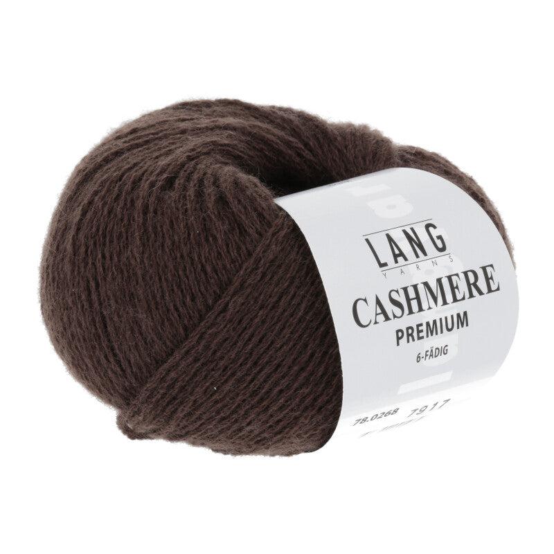 Lang Yarns Cashmere Premium Garn - Brun - 268
