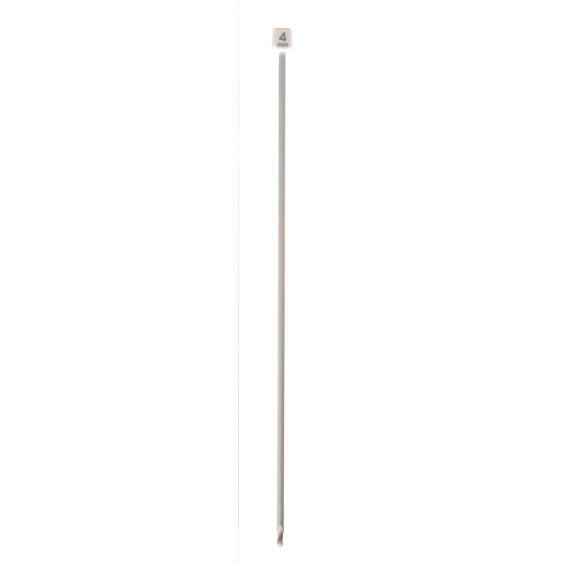 Pony Tunesisk Hæklenål 4,0 mm - Elegant Grå Design