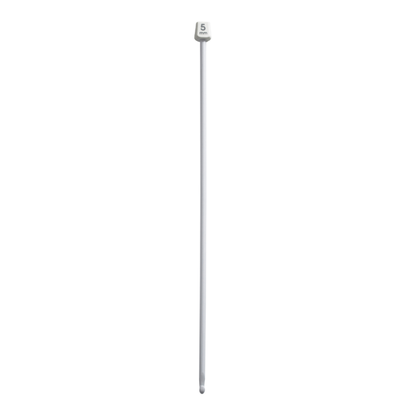 Pony Tunesisk Hæklenål 5,0 mm - Elegant Grå Design