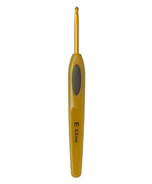 Clover Soft Touch Hæklenål 3,5 mm - Ergonomisk Design