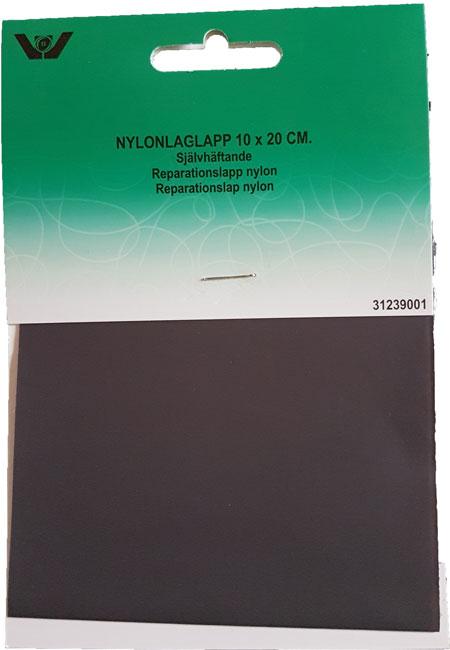 Reparationslap i Mørk Grå - Selvklæbende Nylon