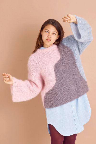 Bella Intarsia 893266 - Strikkekit og opskrift fra Permin