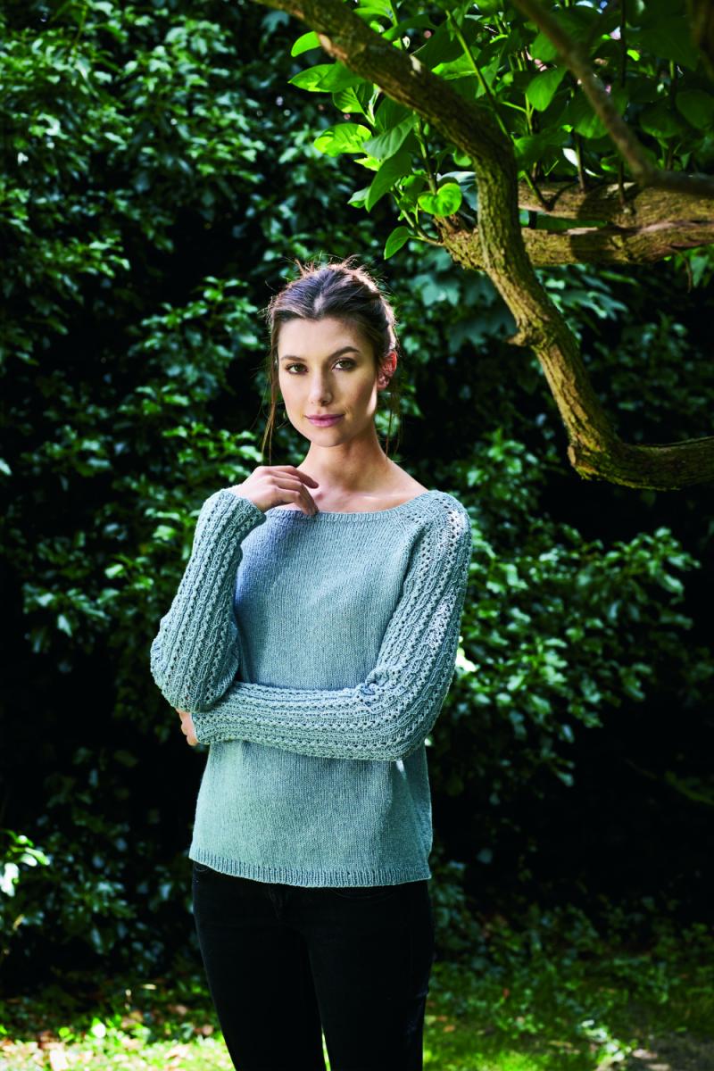 893404 Esther Strikkeopskrift - Kreativ Strikning til Dig