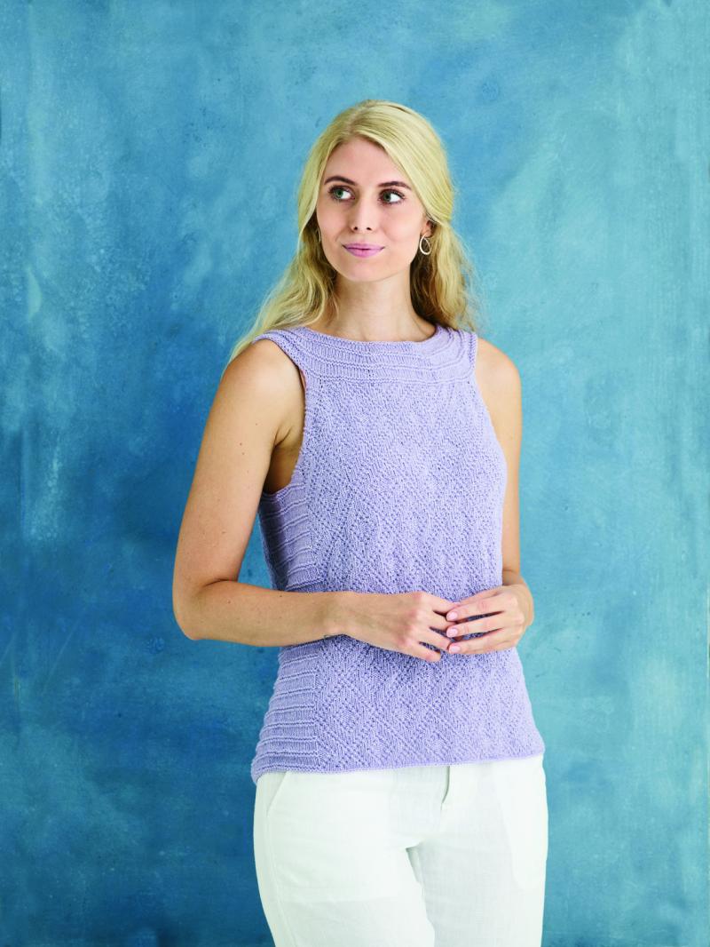 893418 Esther Strikkeopskrift - Kreativ Strikning til Dig