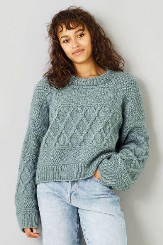 Alice Permin Strikkekit - Oversize Sweater med Struktur
