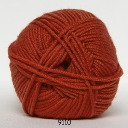 Hjertegarn Extrafine Merino 90 - 9110 Orange Garntilbud