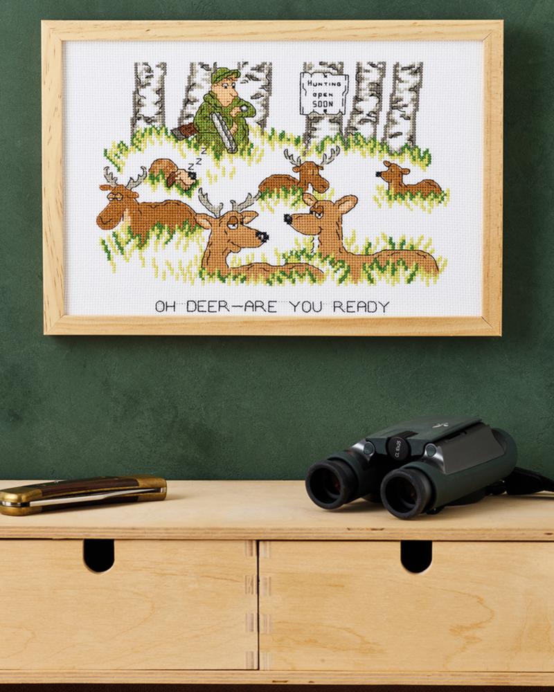 Permin Broderikit - Jagten Går Ind 92-4336 til Hobby