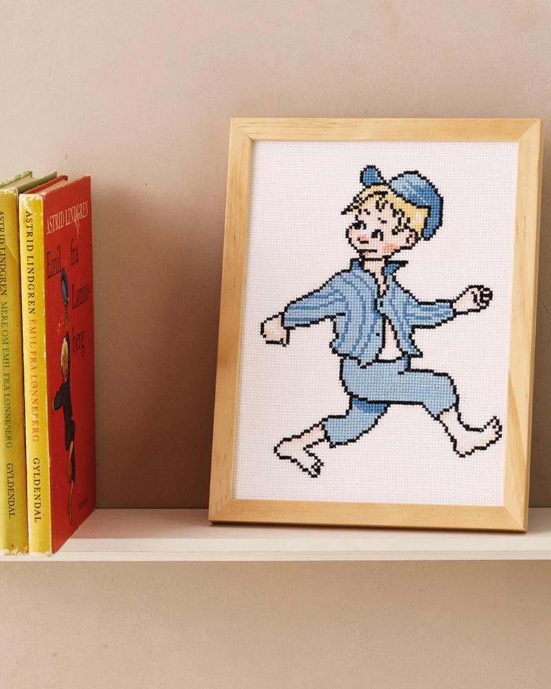 Broderi Kit Emil Fra Lønneberg - Kreativ Hobby!