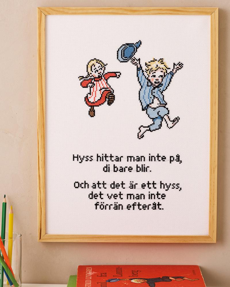 Broderi Kit Ida & Emil 92-4538 - Kreativ Hobby!