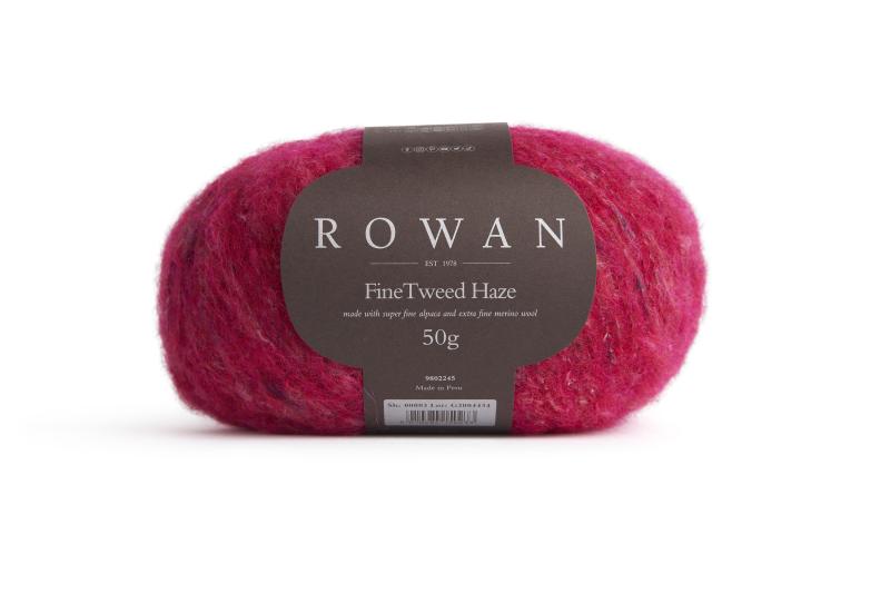 Rowan Fine Tweed Haze Garn - Fv 0003 Rose, eksklusivt valg