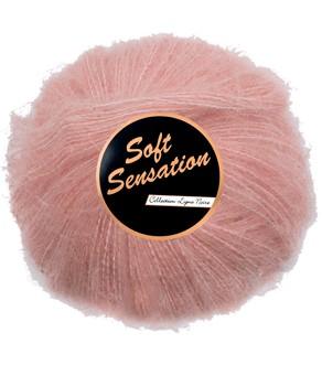 Blød Sensation Garn, 25 g, Rosa, Nr. 710 - Niah Design