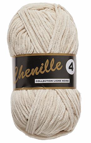 Lammy Chenille 4 Bamse Garn - Beige 50g - Fantastisk tilbud!