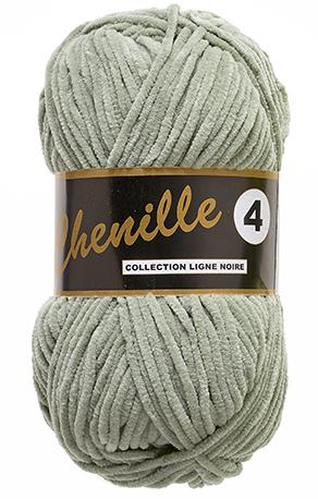 Lammy Chenille 4 Bamse Garn - Pastel Grøn, 50 Gr