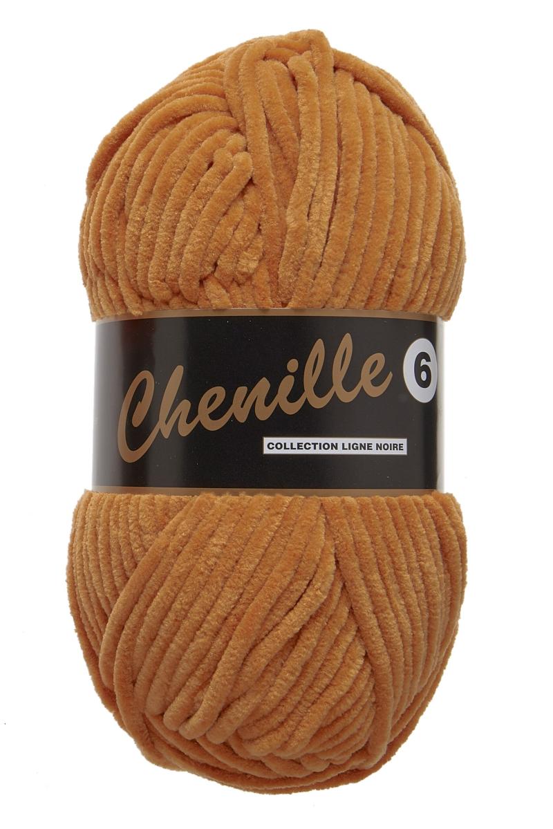 Chenille Garn 6 Karamel Brun 100 g Nr. 29 - Hækling og Strikning