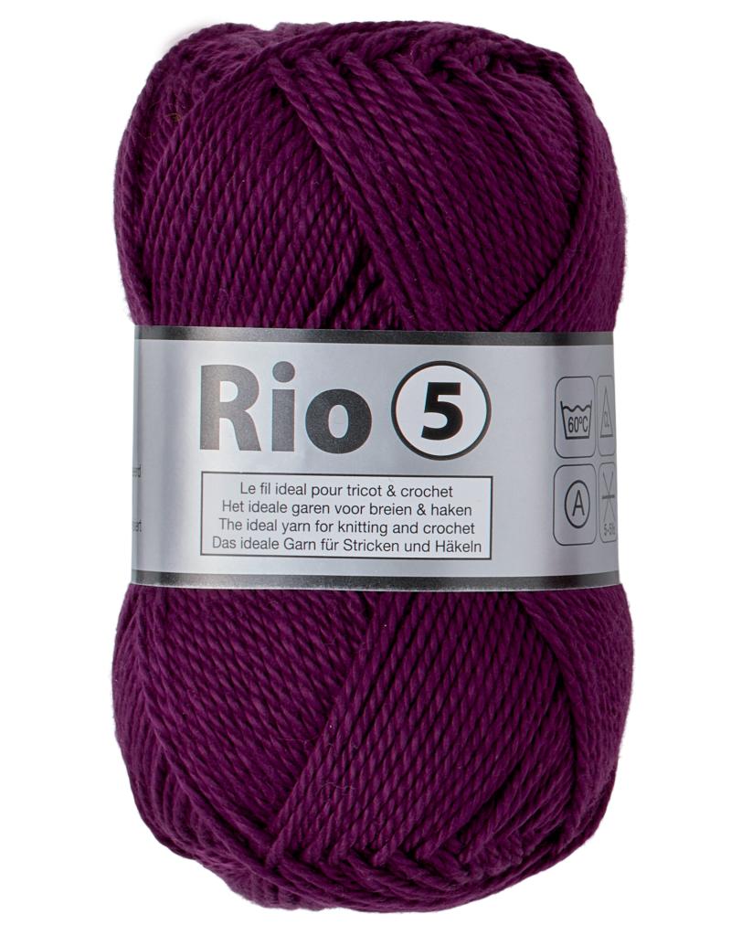 Rio 5 Merceriseret Bomuldsgarn - Lammy Yarn Fv 858