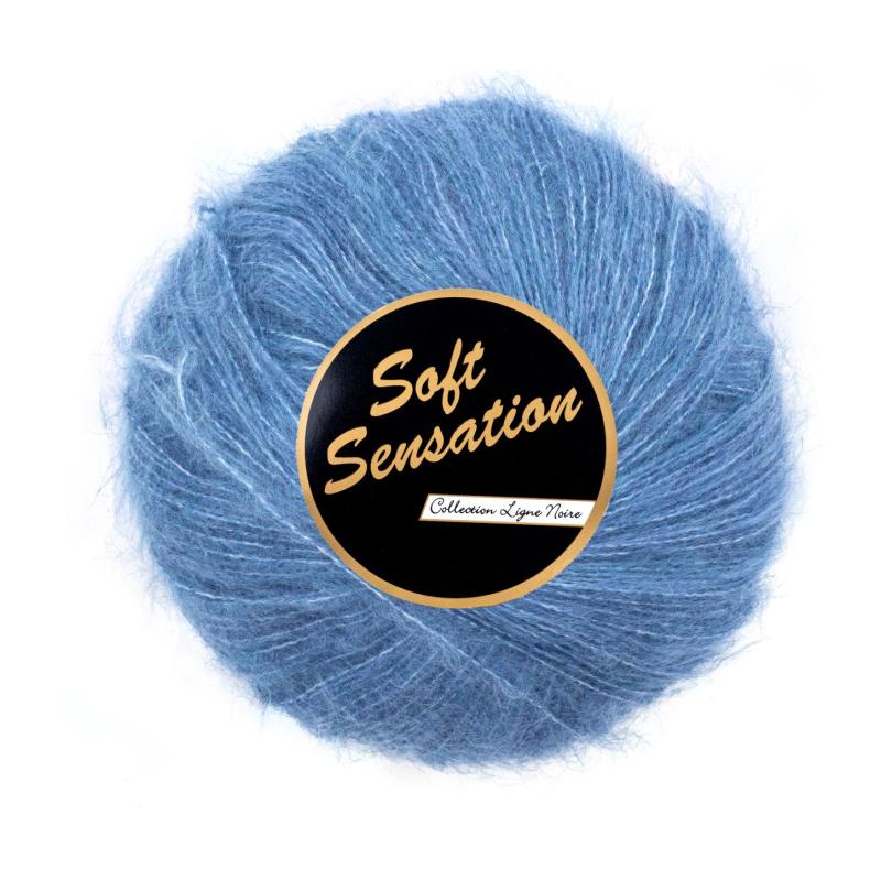 Blå Soft Sensation Garn 25 g fra Niah Design