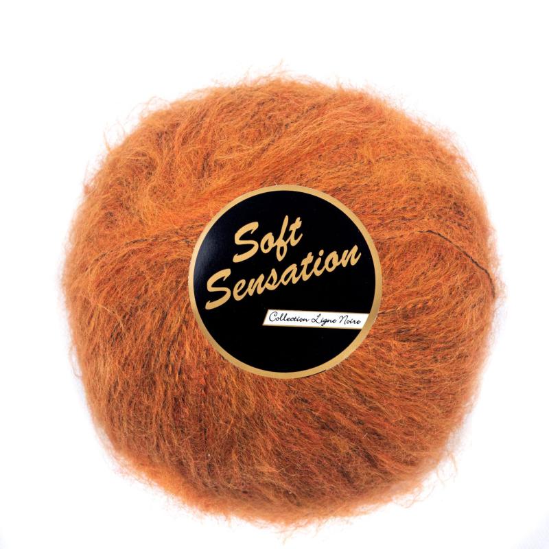 Soft Sensation Garn 25 g - Retro Orange Nr. 116