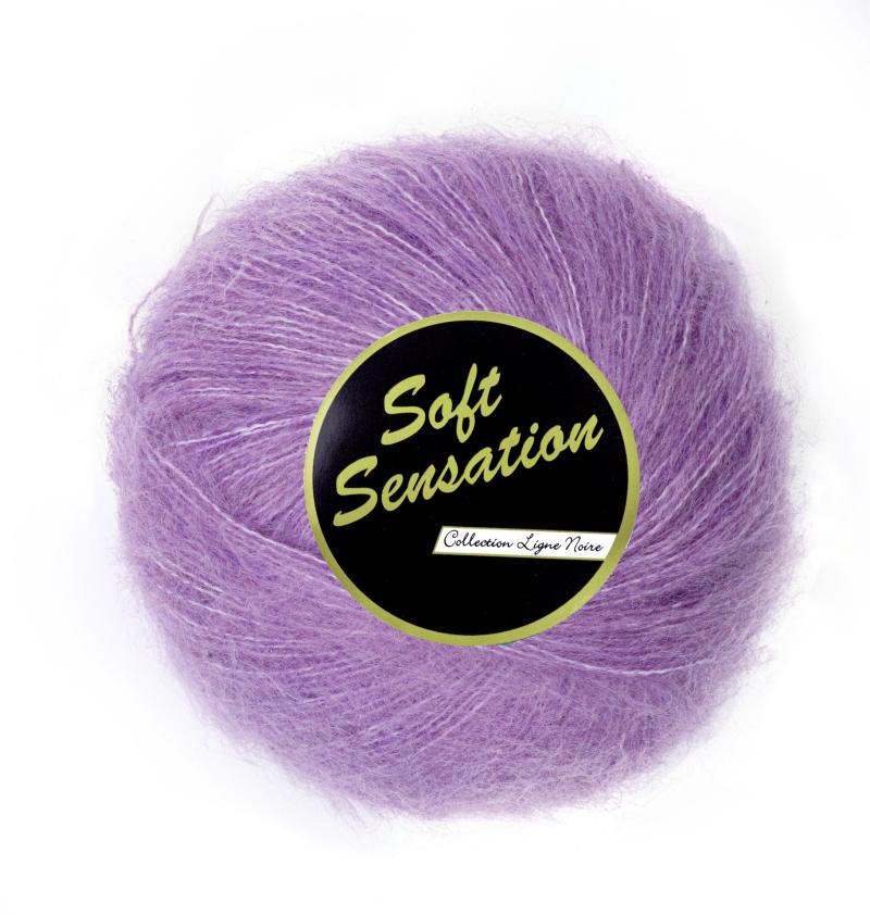 Blød Sensation Garn 25 g - Lilla Nr. 63 fra Niah Design
