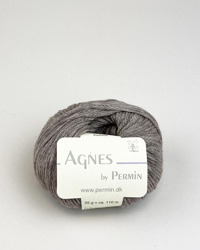 Agnes by Permin - Luksuriøst Garn i Café Latte - 15