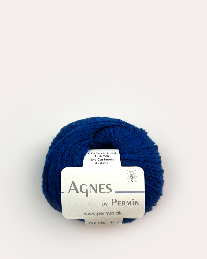 Agnes by Permin - Royal Blue Garn til Luksuriøse Projekter