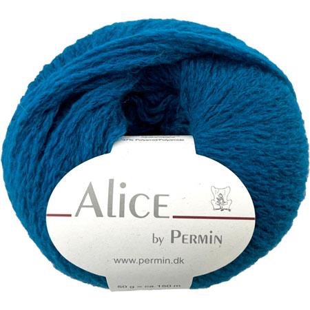 Alice Permin - Alpaca Uldgarn - Kobolt Blå, Fv 886246