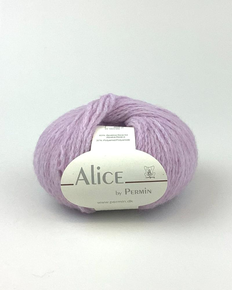 Alice by Permin - Lavendel Garn 50g - Blødt og Luftigt
