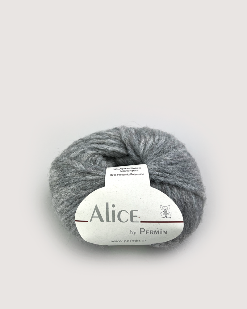 Alice by Permin - Lysgrå - Luftigt og blødt garn