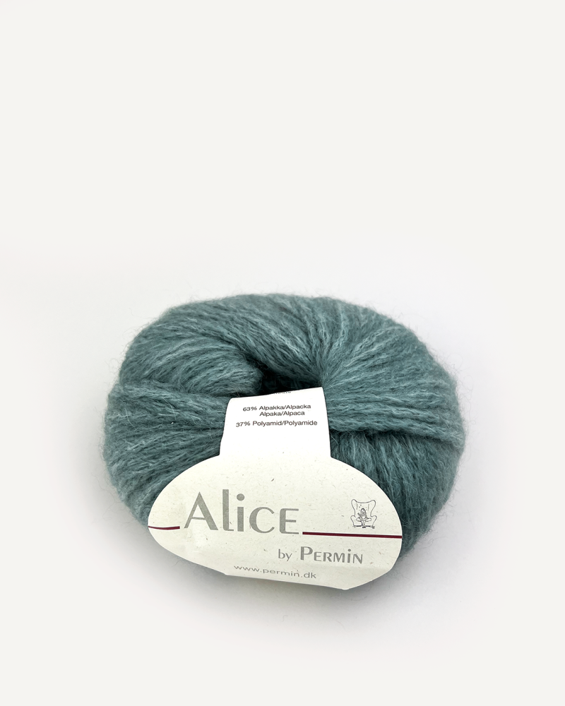 Alice by Permin - Patina Grøn Garn - Luftigt og Blødt
