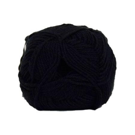 Hjertegarn All Seasons - Merino & Bomuldsgarn - Sort 500