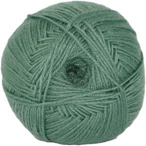 Aloe Vera Strømpegarn Hjertegarn - Mørk Pastel Grøn