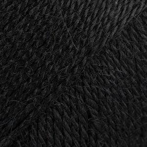 Drops Alpaca Garn - Sort - 8903 - Oeko-Tex Certificeret