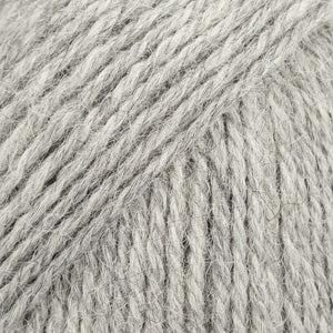 Drops Alpaca Garn - Lys Grå - 501 - Oeko-Tex Certificeret