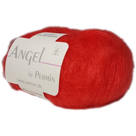 Angel Permin - Mohair og Silkegarn - Cinnober Rød