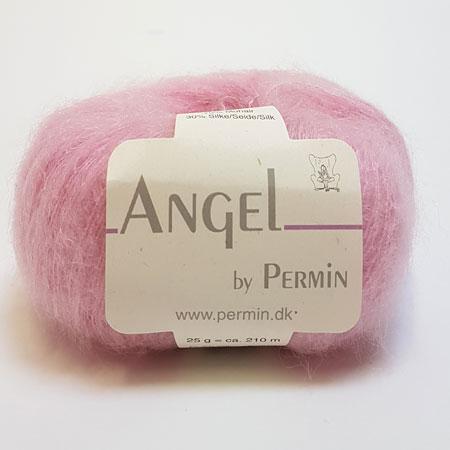 Angel Permin - Mohair og Silkegarn 884180 Lys Rosa