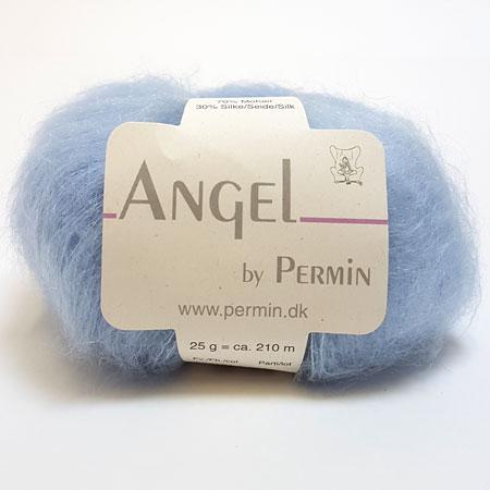 Angel Permin - Mohair og Silkegarn - 884181 Lyse Blå