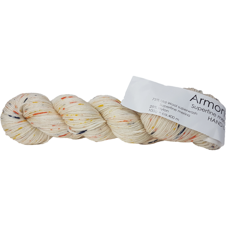 Hjertegarn Armonia Håndfarvet Merino Uldgarn Fv 85