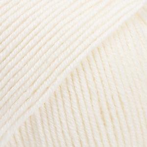DROPS Baby Merino Garn - Off White - Blødt til Børnestrik